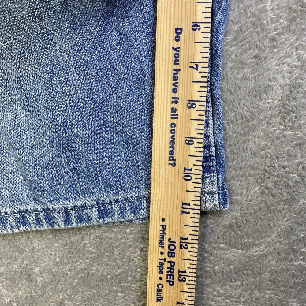 VTG Lee Dungarees Shorts Men Denim 42L Carpenter Work Grunge Baggy Y2K 90s Skate